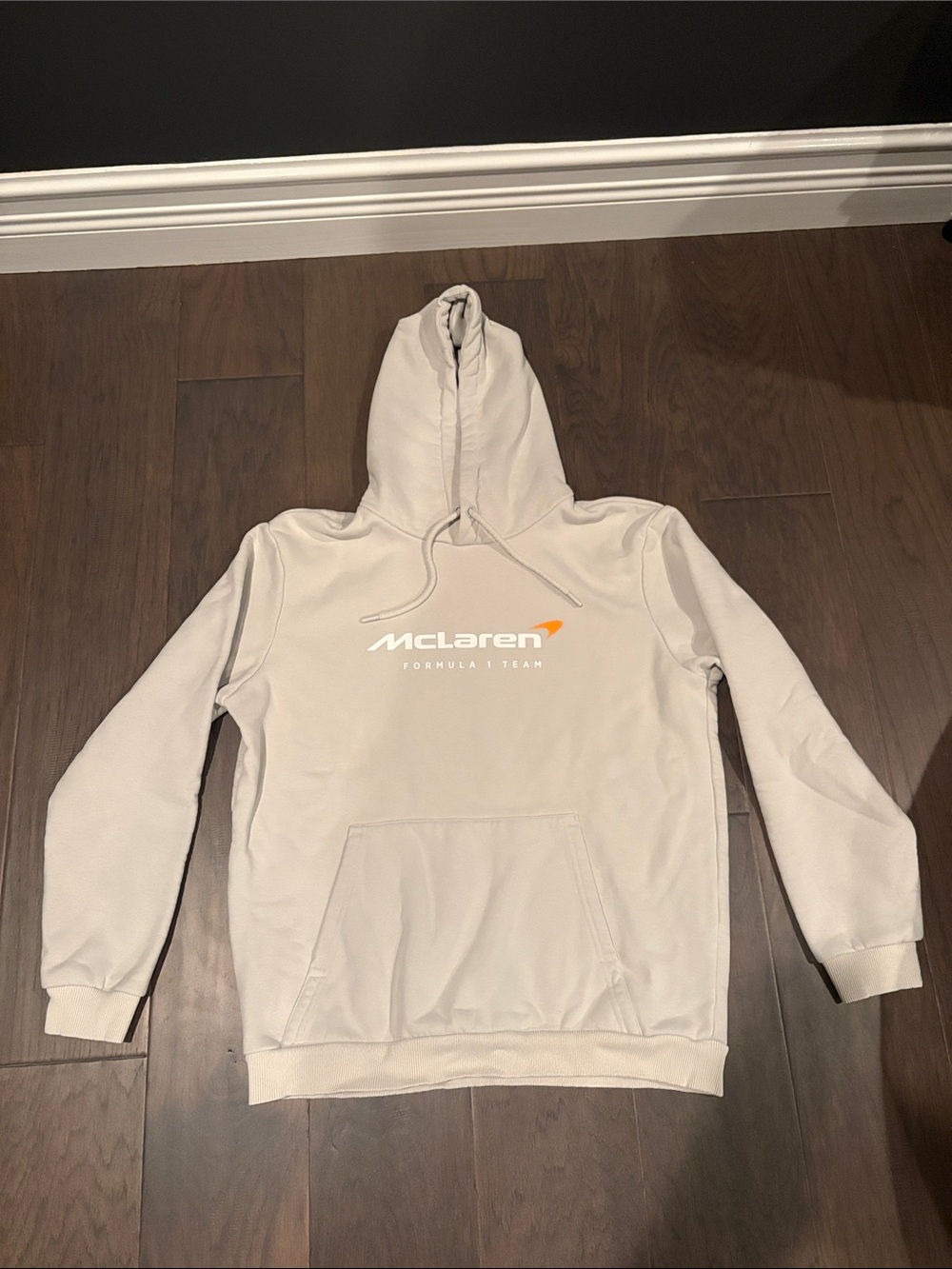 McLaren Formula Team Beige Pullover Hoodie